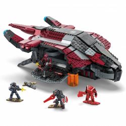 MEGA BLOKS HHC43 non  HALO NGƯỜI VẬN CHUYỂN MA bộ đồ chơi xếp lắp ráp ghép mô hình Movie & Game HALO BANISHED PHANTOM Phim Và Trò Chơi 1198 khối