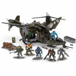 MEGA BLOKS HDP62 non  HALO CHIM ƯNG VƯƠN TỚI bộ đồ chơi xếp lắp ráp ghép mô hình Movie & Game HALO UNSC FALCON SWEEP Phim Và Trò Chơi 748 khối