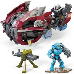 MEGA BLOKS GYG58 non  HALO HẠ GỤC CHOPPER bộ đồ chơi xếp lắp ráp ghép mô hình Movie & Game HALO CHOPPER TAKEDOWN Phim Và Trò Chơi 202 khối