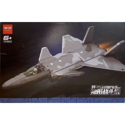 TOP TOY TC1204 1204 non  MÁY BAY CHIẾN ĐẤU TÀNG HÌNH J-20 bộ đồ chơi xếp lắp ráp ghép mô hình Military Army Quân Sự Bộ Đội