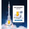 KEEPPLEY FM0006 0006 non  HÀNG KHÔNG VŨ TRỤ TRUNG QUỐC QUÀ TẶNG SỨ MỆNH PHÓNG TÀU CÓ NGƯỜI LÁI CỦA CĂN CỨ PHÁT SÁNG bộ đồ chơi xếp lắp ráp ghép mô hình City Thành Phố