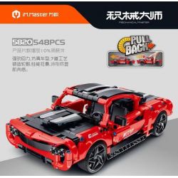 IM.MASTER QIHUI 5820 non  BẬC THẦY MÁY MÓC XE THỂ THAO DODGE CHALLENGER bộ đồ chơi xếp lắp ráp ghép mô hình  Kỹ Thuật Công Nghệ Cao Mô Hình Phương Tiện 548 khối