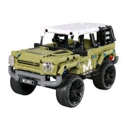 IM.MASTER QIHUI 5821 non  BẬC THẦY MÁY MÓC XE KÉO LAND ROVER DEFENDER bộ đồ chơi xếp lắp ráp ghép mô hình  Kỹ Thuật Công Nghệ Cao Mô Hình Phương Tiện 568 khối