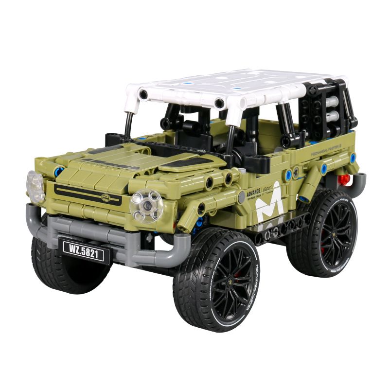 IM.MASTER QIHUI 5821 non  BẬC THẦY MÁY MÓC XE KÉO LAND ROVER DEFENDER bộ đồ chơi xếp lắp ráp ghép mô hình  Kỹ Thuật Công Nghệ Cao Mô Hình Phương Tiện 568 khối