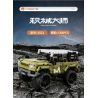 IM.MASTER QIHUI 5821 non  BẬC THẦY MÁY MÓC XE KÉO LAND ROVER DEFENDER bộ đồ chơi xếp lắp ráp ghép mô hình  Kỹ Thuật Công Nghệ Cao Mô Hình Phương Tiện 568 khối