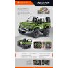 IM.MASTER QIHUI 5821 non  BẬC THẦY MÁY MÓC XE KÉO LAND ROVER DEFENDER bộ đồ chơi xếp lắp ráp ghép mô hình  Kỹ Thuật Công Nghệ Cao Mô Hình Phương Tiện 568 khối