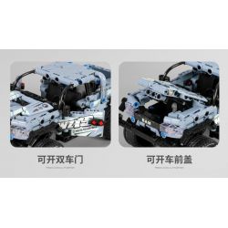 IM.MASTER QIHUI 5819 non  BẬC THẦY VŨ KHÍ XE BÁN TẢI DODGE T-REX bộ đồ chơi xếp lắp ráp ghép mô hình  Kỹ Thuật Công Nghệ Cao Mô Hình Phương Tiện 555 khối