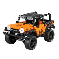 IM.MASTER QIHUI 5818 TOP TOY 5818 non  BẬC THẦY TÍCH LŨY XE JEEP WRANGLER KÉO LÙI bộ đồ chơi xếp lắp ráp ghép mô hình  Kỹ Thuật Công Nghệ Cao Mô Hình Phương Tiện 502 khối