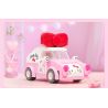 KEEPPLEY K20806 20806 non  XE SANRIO BUÝT MINI HELLO KITTY bộ đồ chơi xếp lắp ráp ghép mô hình
