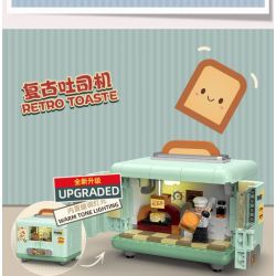 TOP TOY TC1901 1901 non  THIẾT BỊ RETRO MÁY ẢNH bộ đồ chơi xếp lắp ráp ghép mô hình 400 khối