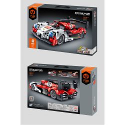 IM.MASTER QIHUI 5811 non  XE KÉO PORSCHE 919 tỷ lệ 1:18 bộ đồ chơi xếp lắp ráp ghép mô hình  PORSCHE 911 Kỹ Thuật Công Nghệ Cao Mô Hình Phương Tiện 566 khối