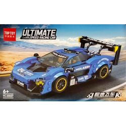 TOP TOY YC-23027 23027 YC23027 non  XE TỐC ĐỘ MÀU XANH bộ đồ chơi xếp lắp ráp ghép mô hình  Kỹ Thuật Công Nghệ Cao Mô Hình Phương Tiện