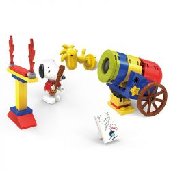LINOOS LN8046 8046 non  RẠP XIẾC CỦA SNOOPY ĐẠI BÁC NHÀO LỘN bộ đồ chơi xếp lắp ráp ghép mô hình Movie & Game Phim Và Trò Chơi 83 khối