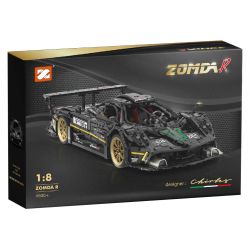 STAR REWARD X220907 220907 non  PAGANI ZONDA R tỷ lệ 1:8 bộ đồ chơi xếp lắp ráp ghép mô hình  Kỹ Thuật Công Nghệ Cao Mô Hình Phương Tiện 4500 khối