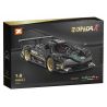 STAR REWARD X220907 220907 non  PAGANI ZONDA R tỷ lệ 1:8 bộ đồ chơi xếp lắp ráp ghép mô hình  Kỹ Thuật Công Nghệ Cao Mô Hình Phương Tiện 4500 khối