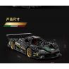 STAR REWARD X220907 220907 non  PAGANI ZONDA R tỷ lệ 1:8 bộ đồ chơi xếp lắp ráp ghép mô hình  Kỹ Thuật Công Nghệ Cao Mô Hình Phương Tiện 4500 khối