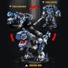 REOBRIX 33002 non  BA LOÀI KHỦNG LONG CƠ KHÍ BIẾN HÌNH TYRANNOSAURUS REX DINOSAUR MECHA bộ đồ chơi xếp lắp ráp ghép mô hình Creator MECHA DINO MECHA REX Sáng Tạo 940 khối