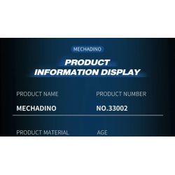 REOBRIX 33002 non  BA LOÀI KHỦNG LONG CƠ KHÍ BIẾN HÌNH TYRANNOSAURUS REX DINOSAUR MECHA bộ đồ chơi xếp lắp ráp ghép mô hình Creator MECHA DINO MECHA REX Sáng Tạo 940 khối