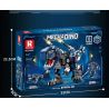 REOBRIX 33002 non  BA LOÀI KHỦNG LONG CƠ KHÍ BIẾN HÌNH TYRANNOSAURUS REX DINOSAUR MECHA bộ đồ chơi xếp lắp ráp ghép mô hình Creator MECHA DINO MECHA REX Sáng Tạo 940 khối