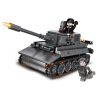 FORANGE FC4003 4003 non  VŨ KHÍ OVERLORD XE TĂNG HẠNG NẶNG TIGER bộ đồ chơi xếp lắp ráp ghép mô hình Military Army TIGER HEAVY TANK Quân Sự Bộ Đội 385 khối