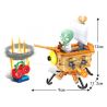 GUDI 60014 non  PLANTS VS. ZOMBIES 4 LOẠI PHƯƠNG TIỆN bộ đồ chơi xếp lắp ráp ghép mô hình Movie & Game Phim Và Trò Chơi 607 khối