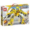 LY 9208 non  MECHA BIẾN HÌNH WASP bộ đồ chơi xếp lắp ráp ghép mô hình Movie & Game MECHA TRANSFORMATION Phim Và Trò Chơi 432 khối