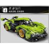 LE YI 86003 non  XE MUI TRẦN LAMBORGHINI V12 VISION GT tỷ lệ 1:16 bộ đồ chơi xếp lắp ráp ghép mô hình Creator Sáng Tạo 668 khối