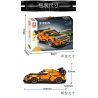 LE YI 86002 non  XE KÉO PORSCHE 964 tỷ lệ 1:16 bộ đồ chơi xếp lắp ráp ghép mô hình Creator Sáng Tạo 702 khối