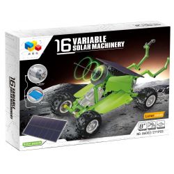 QIZHILE 86002 non  16 MÁY NĂNG LƯỢNG MẶT TRỜI BIẾN THIÊN bộ đồ chơi xếp lắp ráp ghép mô hình  16 VARIABLE SOLAR MACHINERY Kỹ Thuật Công Nghệ Cao Mô Hình Phương Tiện 271 khối