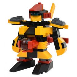 GUDI 9903 non  PINBALL MEN STING KING BEE bộ đồ chơi xếp lắp ráp ghép mô hình 70 khối