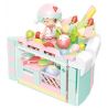 SEMBO 615031 non  CANDY PLANET KEM FONDANT PHÒNG TẬP THỂ DỤC NGÔI NHÀ BÁNH ẤM ÁP bộ đồ chơi xếp lắp ráp ghép mô hình 259 khối