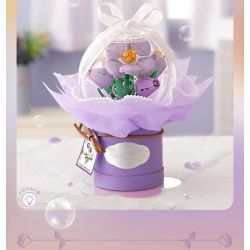 LOZ 1297 non  BÓ HOA BOBO YU NHÌN THẤY VẺ ĐẸP bộ đồ chơi xếp lắp ráp ghép mô hình Creator Sáng Tạo 272 khối