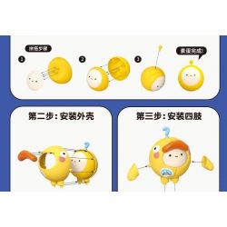 TOP TOY TC2602 2602 non  BỮA TIỆC CỦA EGGMAN HÓA TRANG THÀNH PHẦN 1 bộ đồ chơi xếp lắp ráp ghép mô hình Movie & Game Phim Và Trò Chơi