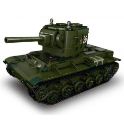 MouldKing 20026 Mould King 20026 non  XE TĂNG HẠNG NẶNG KV-2 bộ đồ chơi xếp lắp ráp ghép mô hình Military Army Quân Sự Bộ Đội
