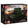 MouldKing 20026 Mould King 20026 non  XE TĂNG HẠNG NẶNG KV-2 bộ đồ chơi xếp lắp ráp ghép mô hình Military Army Quân Sự Bộ Đội