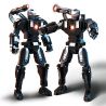 RENZAIMA 795 non  CỖ MÁY CHIẾN TRANH bộ đồ chơi xếp lắp ráp ghép mô hình Super Heroes WAR MACHINE Siêu Nhân Anh Hùng 585 khối