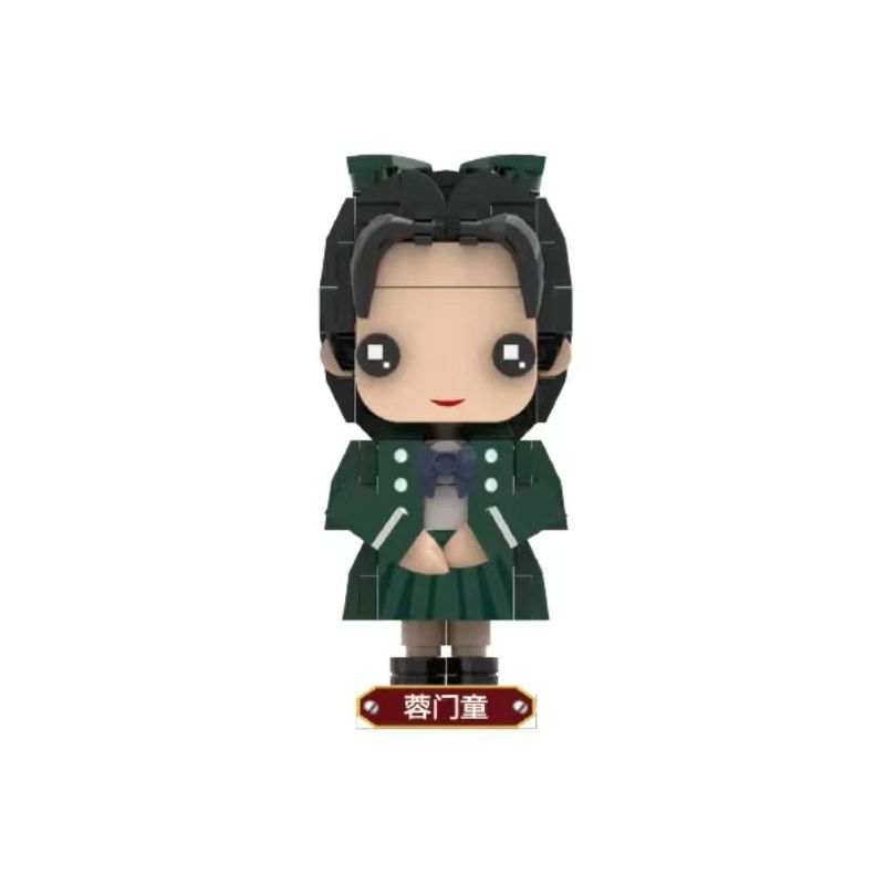 AREA-X AB0011 0011 non  THÁM TỬ VĨ ĐẠI NGƯỜI GÁC CỬA TRẮNG BRICKHEAD bộ đồ chơi xếp lắp ráp ghép mô hình