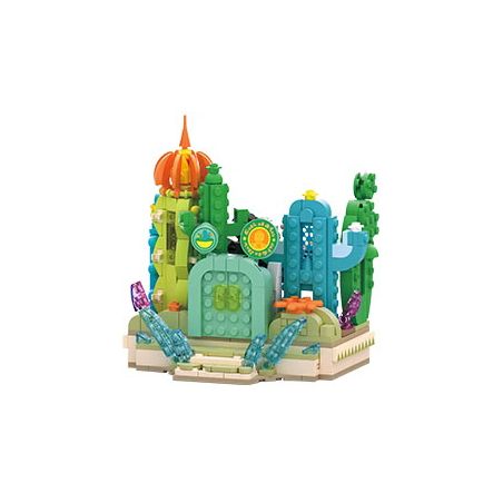 AREA-X AX0503 0503 non  CLICK CASTLE KHU RỪNG MÊ HOẶC bộ đồ chơi xếp lắp ráp ghép mô hình ENCHANTED FOREST