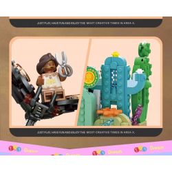 AREA-X AX0503 0503 non  CLICK CASTLE KHU RỪNG MÊ HOẶC bộ đồ chơi xếp lắp ráp ghép mô hình ENCHANTED FOREST