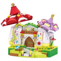 AREA-X AX0502 0502 non  CLICK CASTLE KHU VƯỜN TƯỞNG TƯỢNG bộ đồ chơi xếp lắp ráp ghép mô hình FANTASY GARDEN