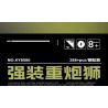 Kazi KY8086 8086 non  TÍCH LŨY SƯ TỬ PHÁO HẠNG NẶNG ĐƯỢC TRANG BỊ MẠNH tỷ lệ 1:72 bộ đồ chơi xếp lắp ráp ghép mô hình MECHANICAL BEAST 288 khối