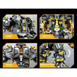 TANK 9225 non  KHỈ ĐỘT GIỮA CÁC VÌ SAO bộ đồ chơi xếp lắp ráp ghép mô hình Movie & Game GREAT APE Phim Và Trò Chơi 3122 khối