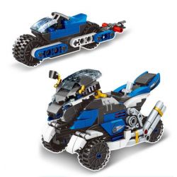 MINGDI LEIBAO 10128 non  XE PHÓNG TỐC ĐỘ bộ đồ chơi xếp lắp ráp ghép mô hình Racers Đua Tốc Độ 428 khối