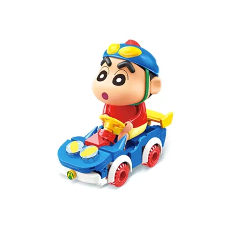 KEEPPLEY K20618 20618 non  CRAYON SHIN-CHAN XE THỂ THAO NĂNG ĐỘNG CỦA bộ đồ chơi xếp lắp ráp ghép mô hình Movie & Game Phim Và Trò Chơi