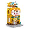 INBRIXX 883001 non  CẢNH ĐƯỜNG PHỐ MINI ĐỘNG VẬT CỬA HÀNG ĐỒ CHƠI CHO CHÓ bộ đồ chơi xếp lắp ráp ghép mô hình WHOOSH TOY STORE 343 khối