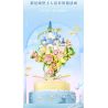 WEKKI 517203 non  HUAYU LÂU ĐÀI bộ đồ chơi xếp lắp ráp ghép mô hình Creator CASTLE OF FLOWERS Sáng Tạo