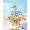 WEKKI 517203 non  HUAYU LÂU ĐÀI bộ đồ chơi xếp lắp ráp ghép mô hình Creator CASTLE OF FLOWERS Sáng Tạo