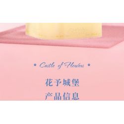 WEKKI 517203 non  HUAYU LÂU ĐÀI bộ đồ chơi xếp lắp ráp ghép mô hình Creator CASTLE OF FLOWERS Sáng Tạo