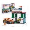 JIESTAR 55010 non  THÀNH PHỐ TOÀN CẦU RỬA XE bộ đồ chơi xếp lắp ráp ghép mô hình City CITY GLOBAL 430 khối