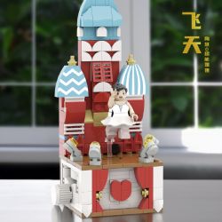 CHEESE JELLY BEANS 846405 non  SUPER FAMILY FEITIAN SISTER DO TAO HUI THỦ VAI bộ đồ chơi xếp lắp ráp ghép mô hình Movie & Game Phim Và Trò Chơi